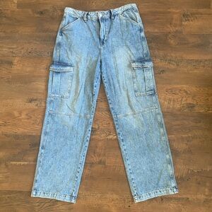 H&M Straight Leg Cargo Jeans